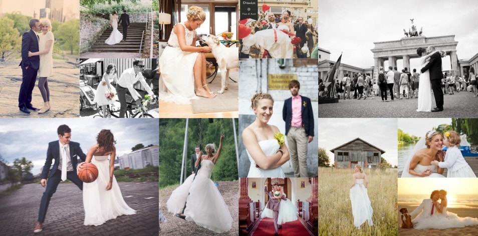 Real Brides – unsere lieben Bräute am Hochzeitstag