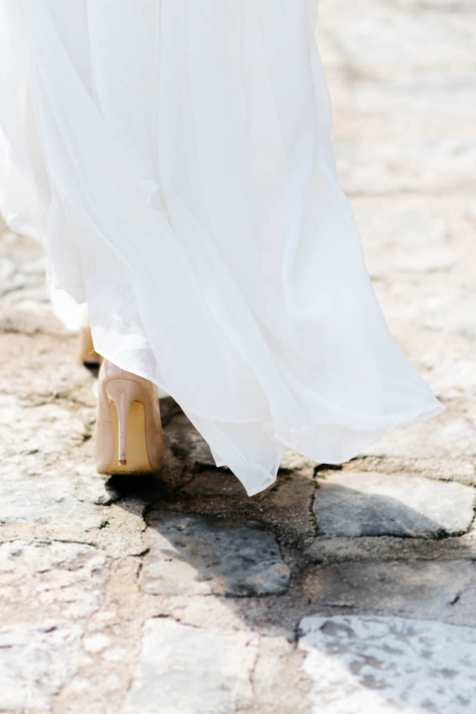 High Heels zum Brautkleid