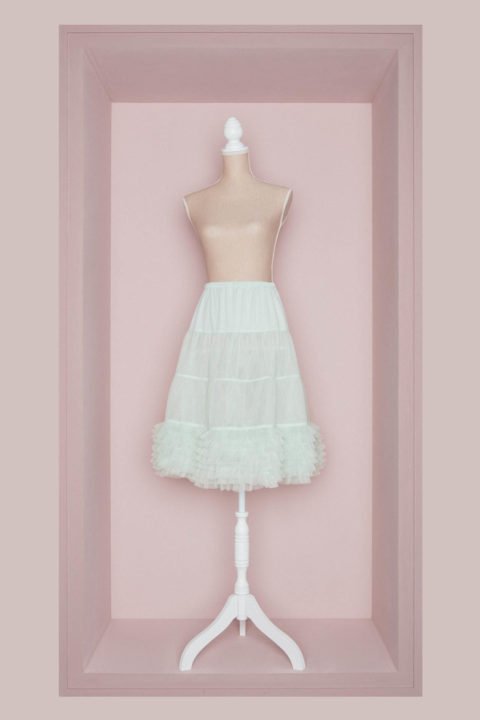 Petticoat Brautkleid mint