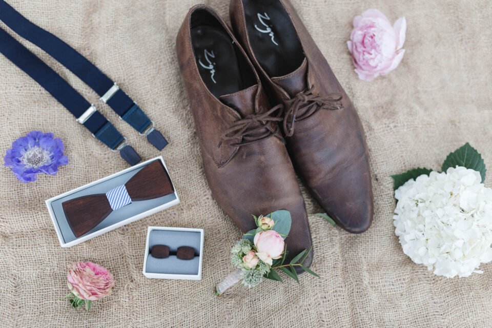 Schuhe und Accessoires Bräutigam